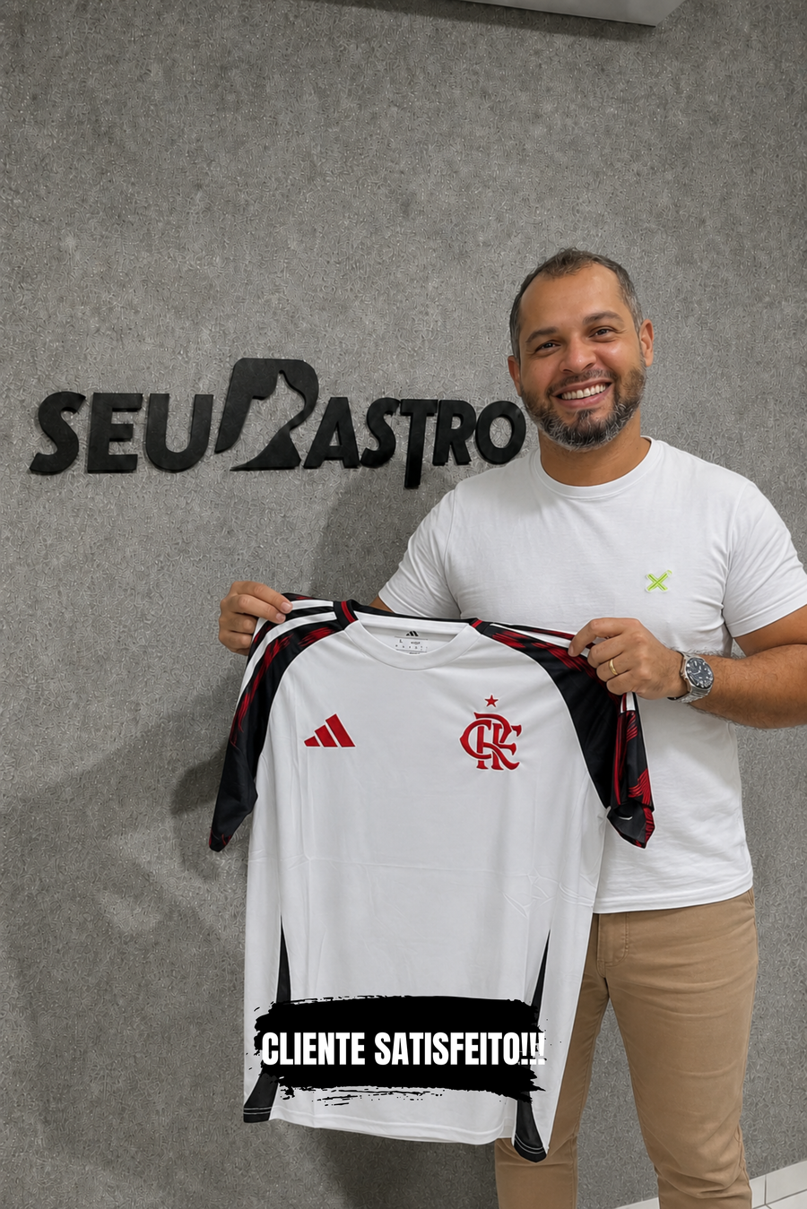 Foto de cliente da Seu Rastro
