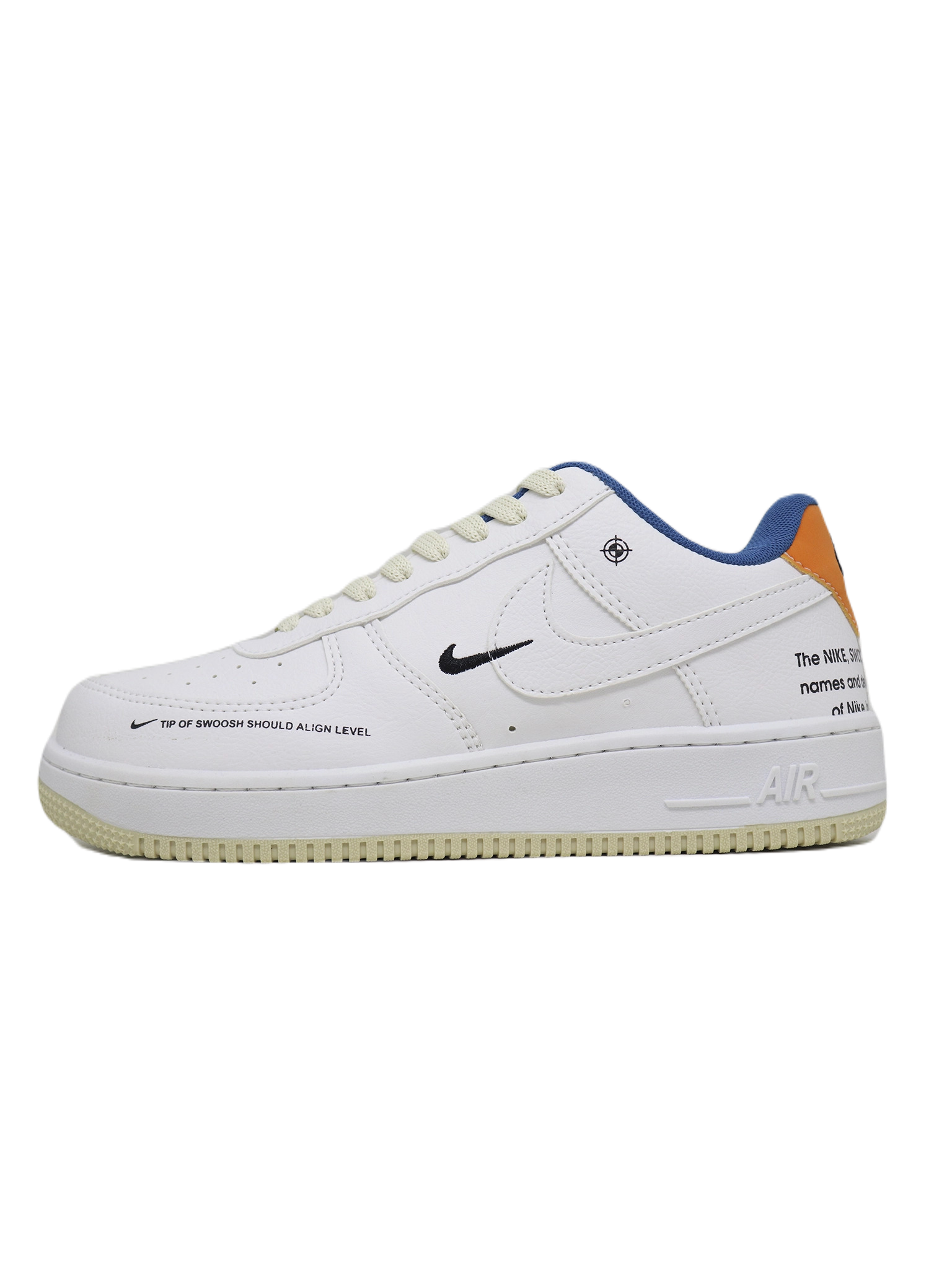 AIR FORCE BRANCO E LARANJA