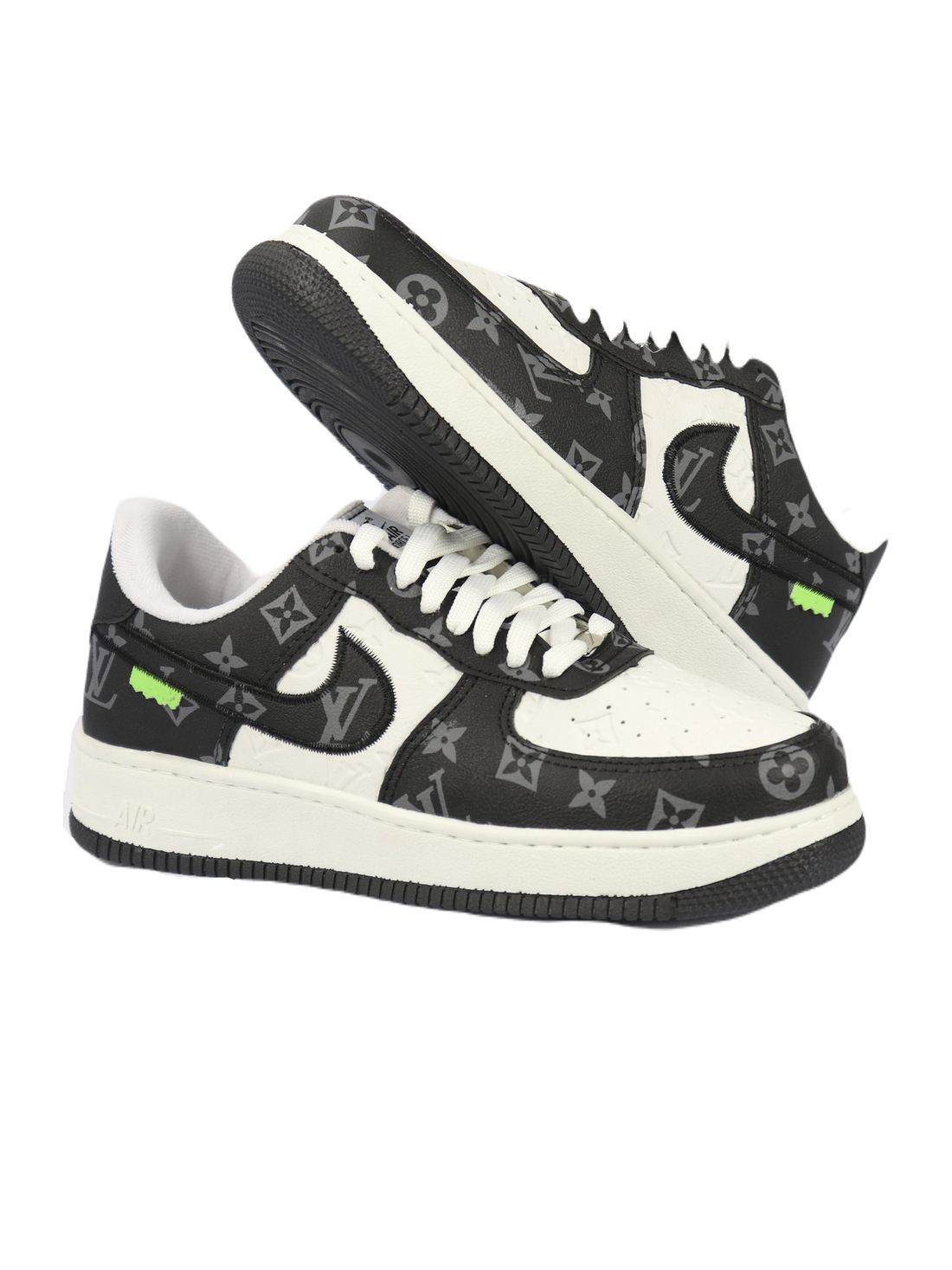 AIR FORCE LOUIS VUITTON PRETO E BRANCO