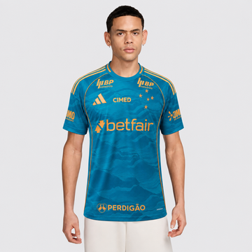 Camisa Adidas Cruzeiro III Patrocinadores 2025/26