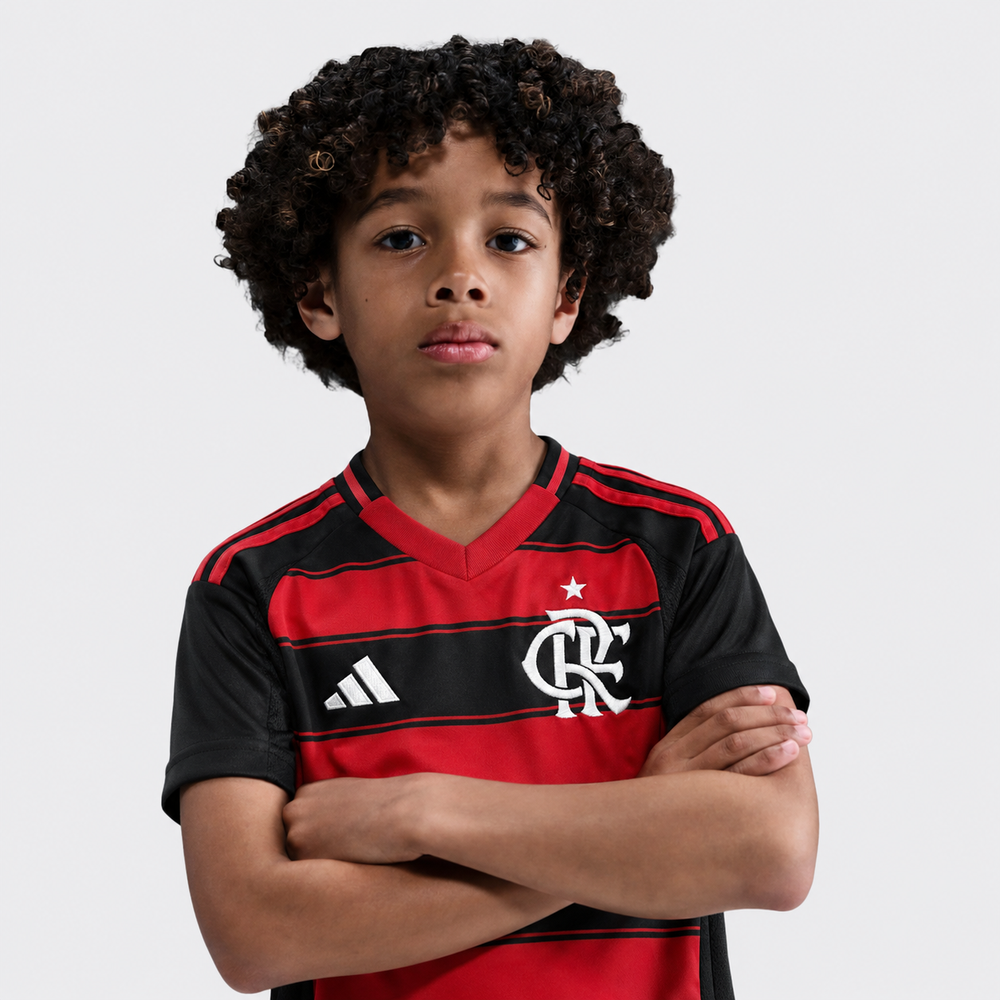 Conjunto Infantil Flamengo 2025/26