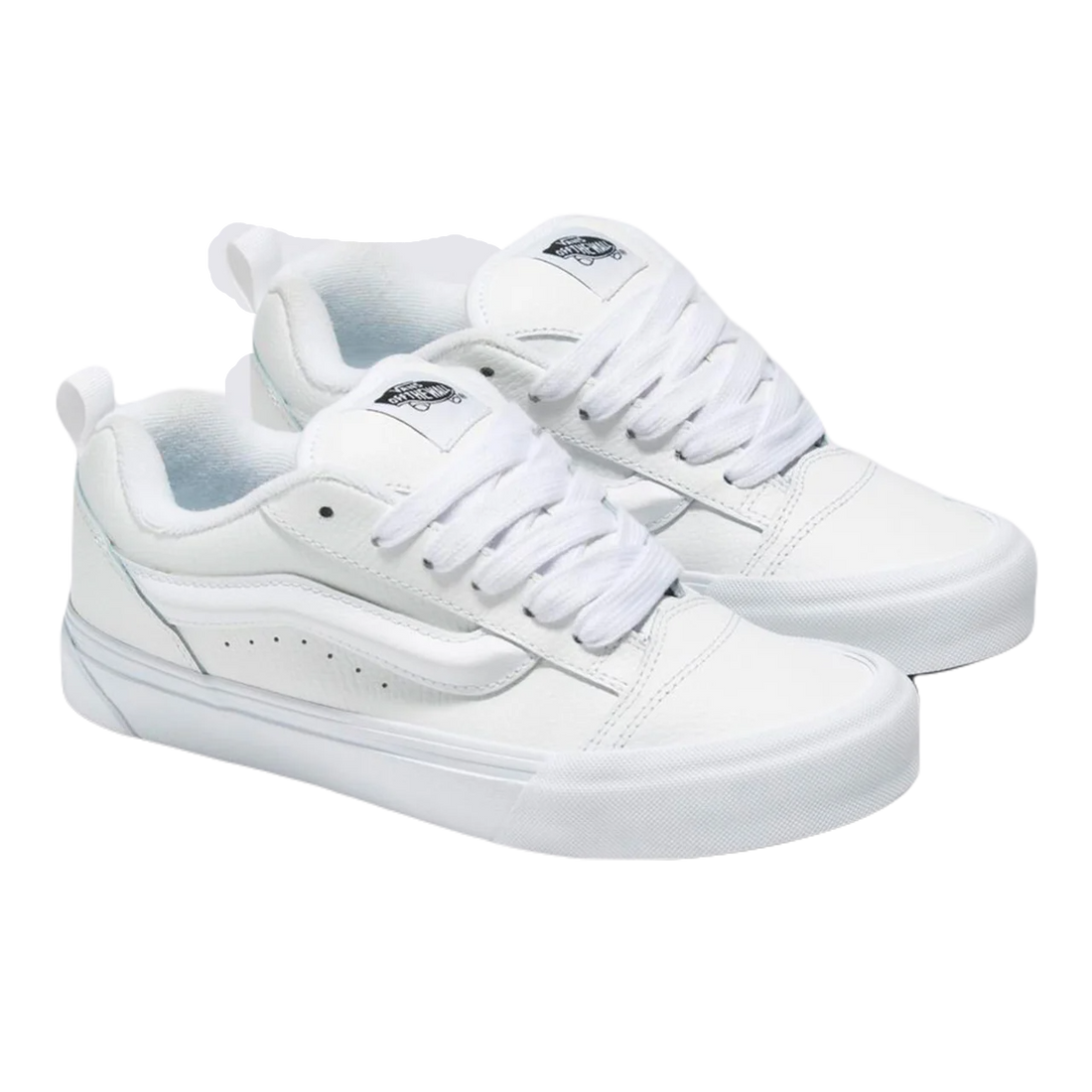 Knu Skool Leather True White