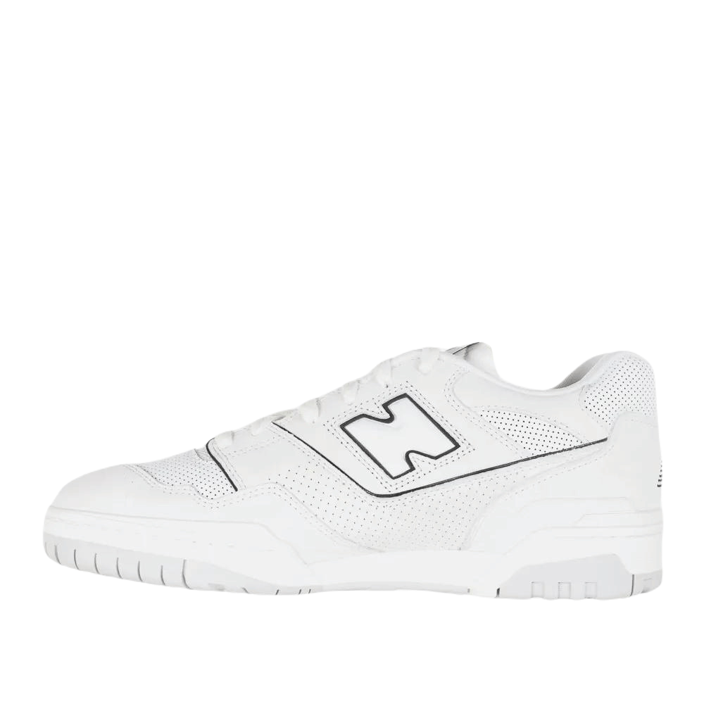 NEW BALANCE 550 WHITE PERFORATED LEATHER