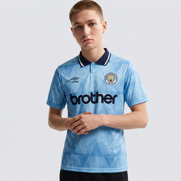 Camisa Retrô Manchester City 1989/91 Home