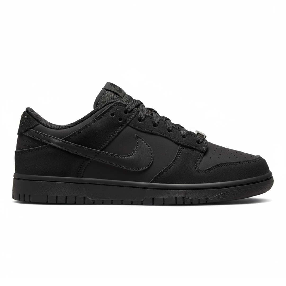 Nike Dunk Low Pro Camurça Black