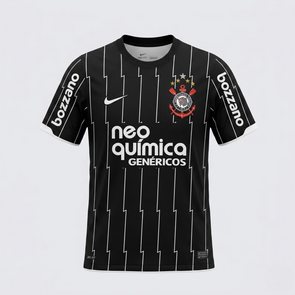 Camisa Retrô Corinthians Reserva 2011/12