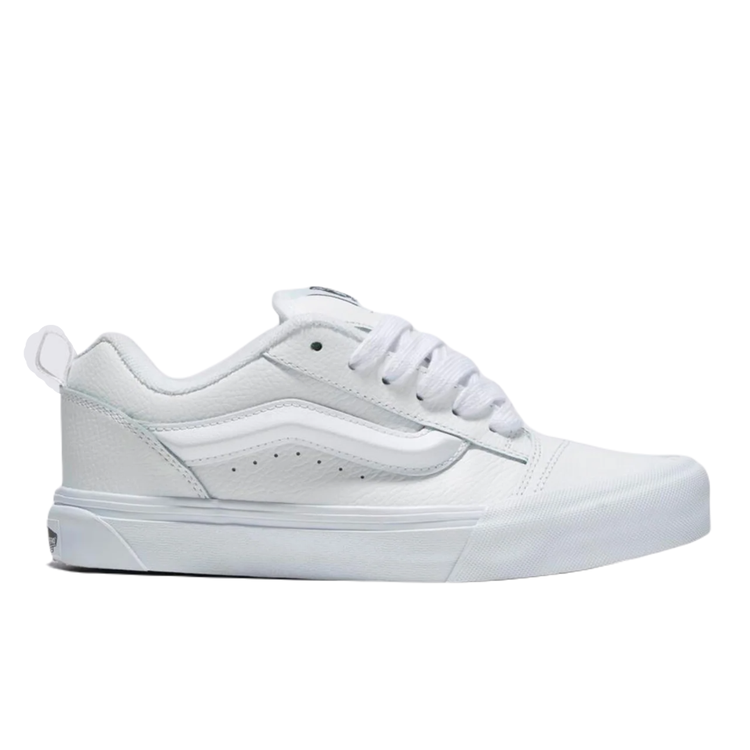 Knu Skool Leather True White