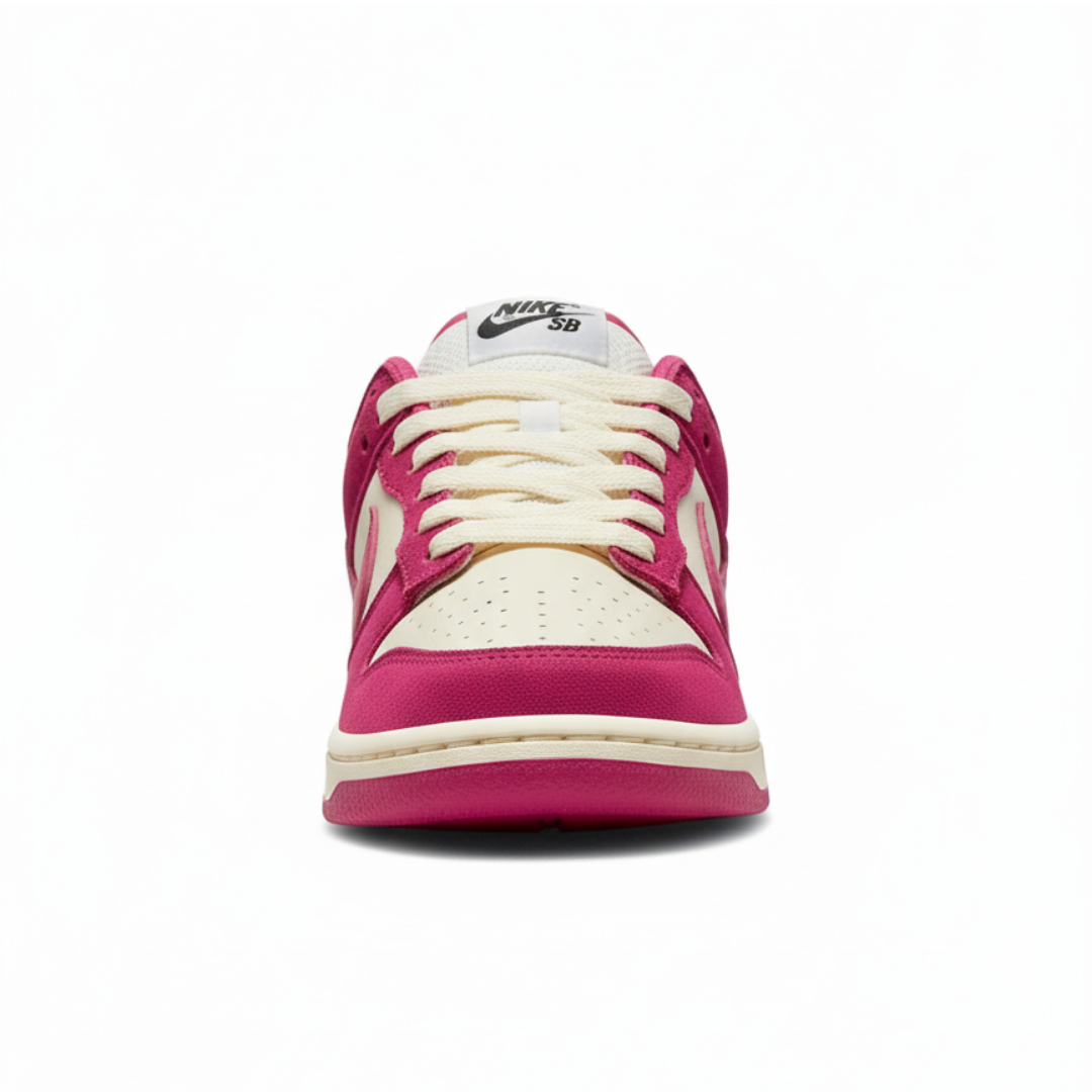 Tênis Nike Dunk Low Pink / Creme