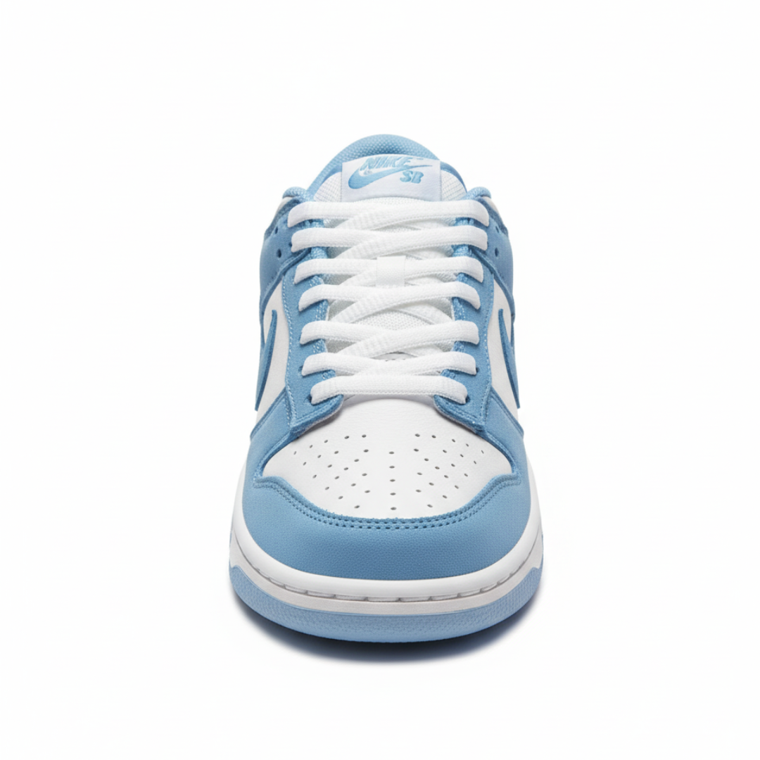Nike Sb Dunk Branco / Azul bebê