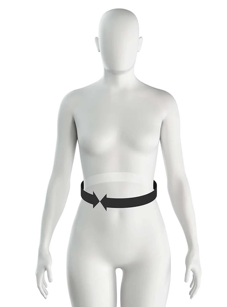 Medida de cintura feminino